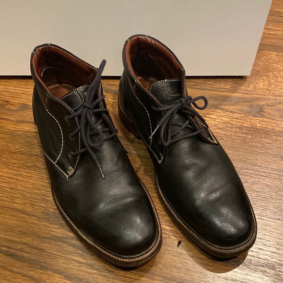 J&M Men’s boots in black size 9 - Picture 1 of 6